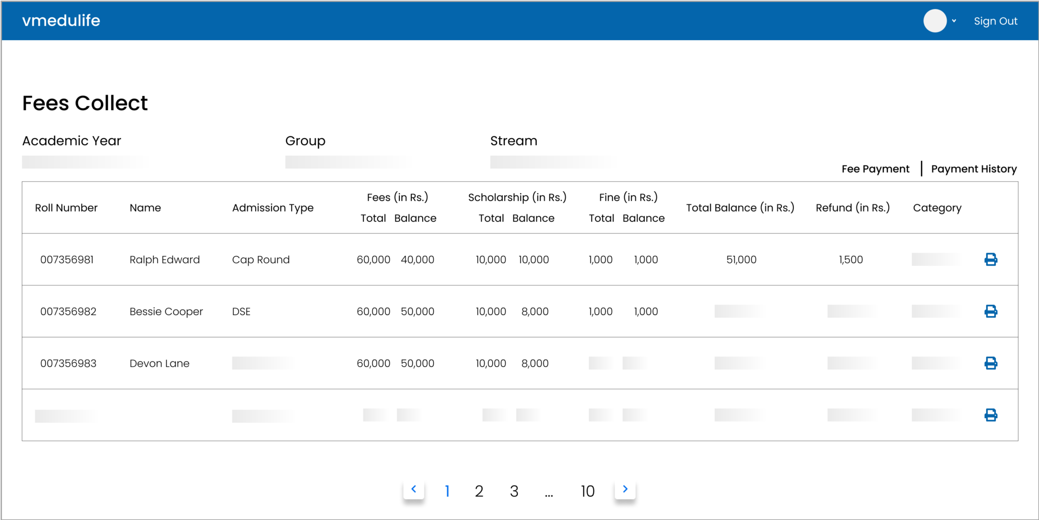 Fees Management Software