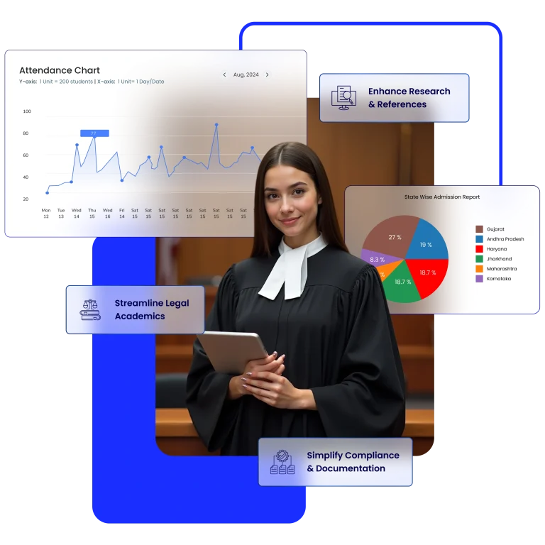 Hero section - law school
